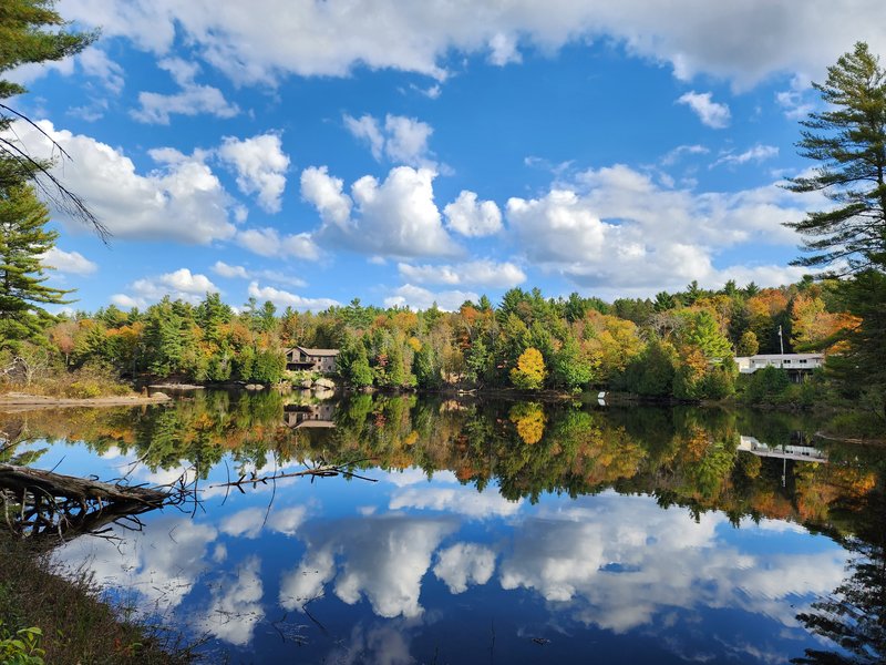 fall blanchard lake