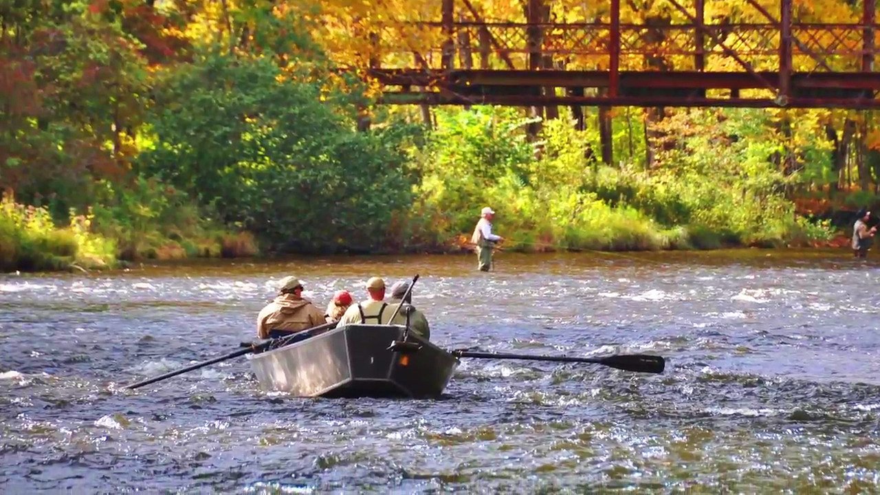 EDIT drift boat salmon river NY land first