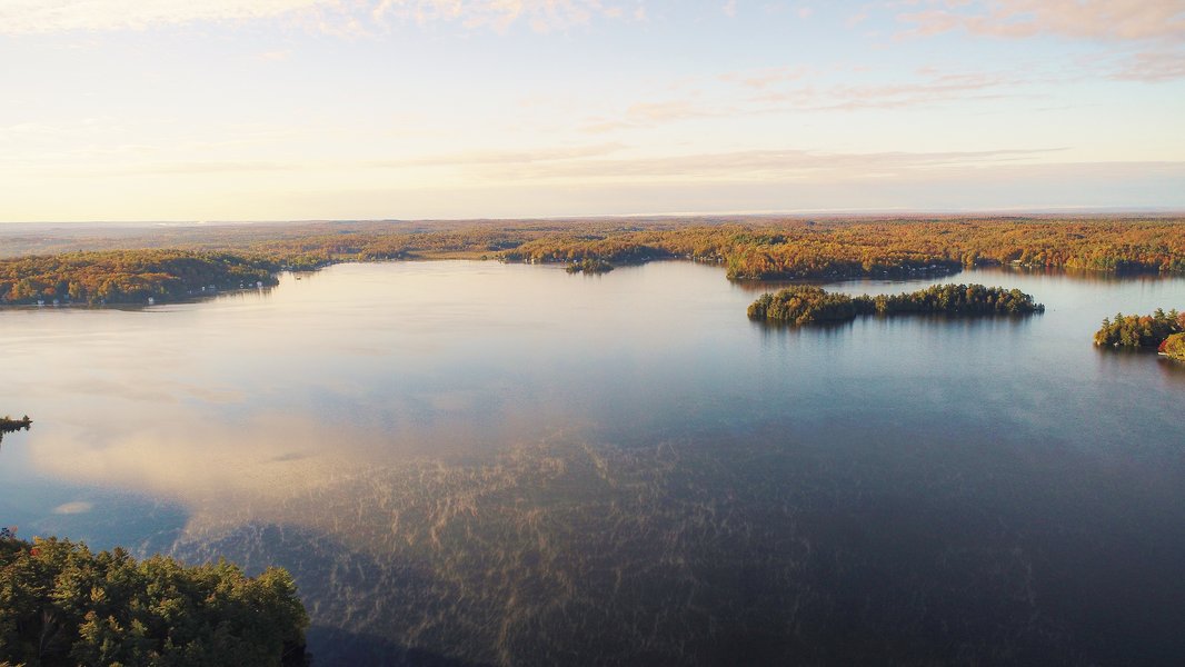 drone lake bonaparte island