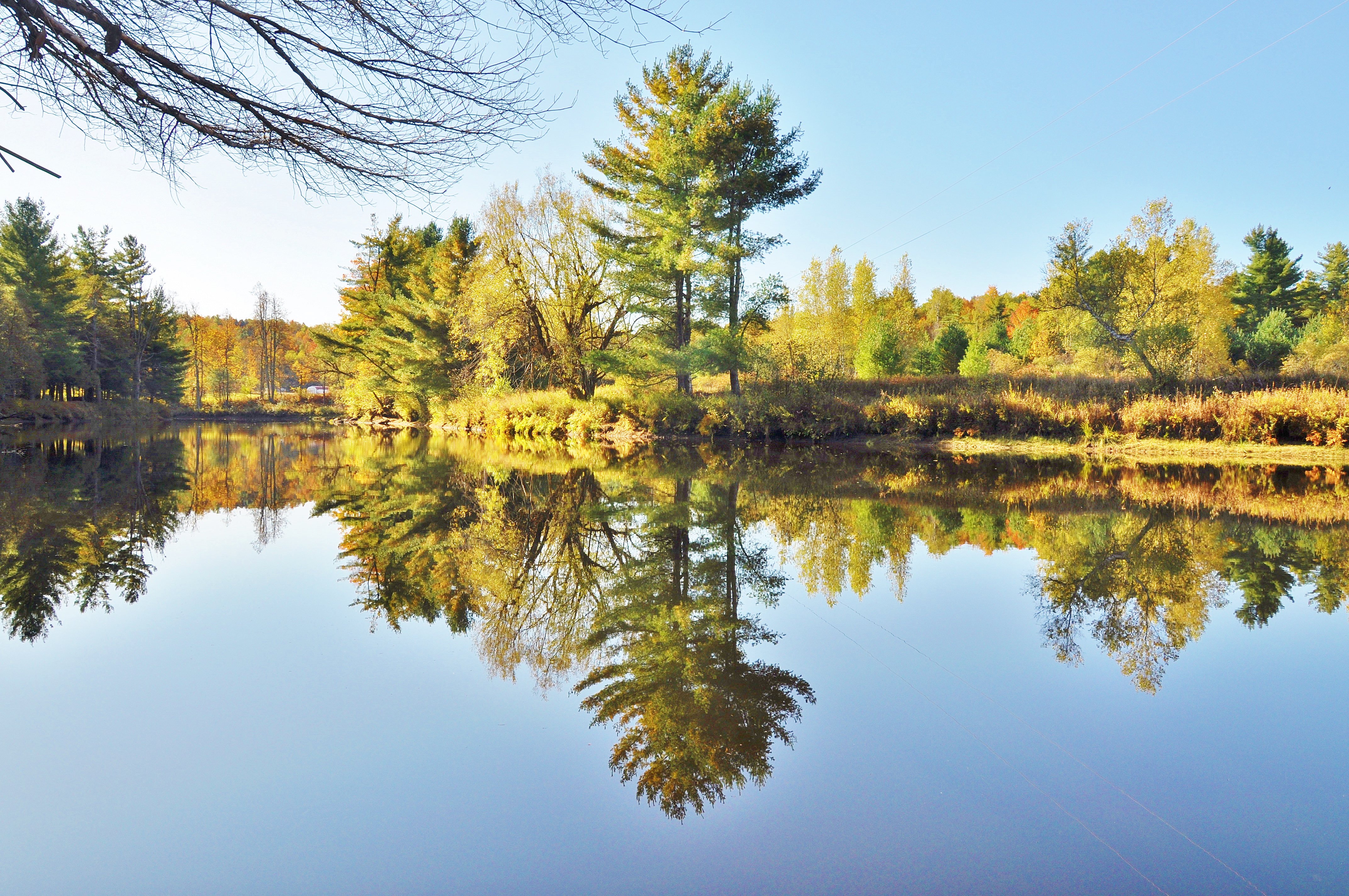 mirror lot 3 lot 4 lot 5 oswegatchie view fall (background)