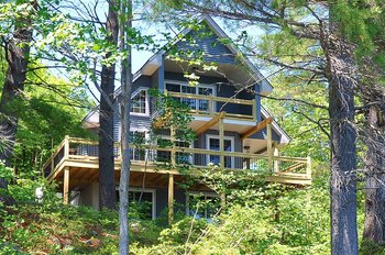 three story portaferry lake house candian craftsman CROP front van p